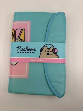 Pusheen Aqua Device Sleeve with Pink Design; Pusheen Box Exclusive
